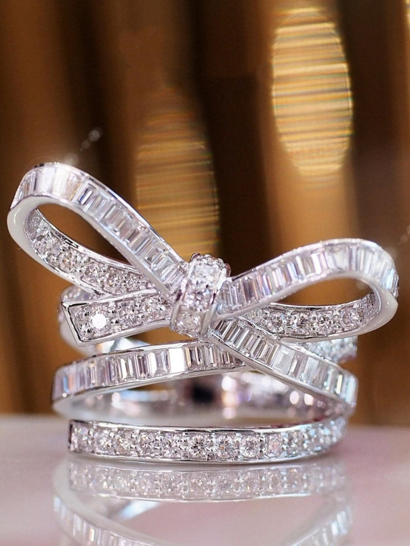 BOW ZIRCONIA RING